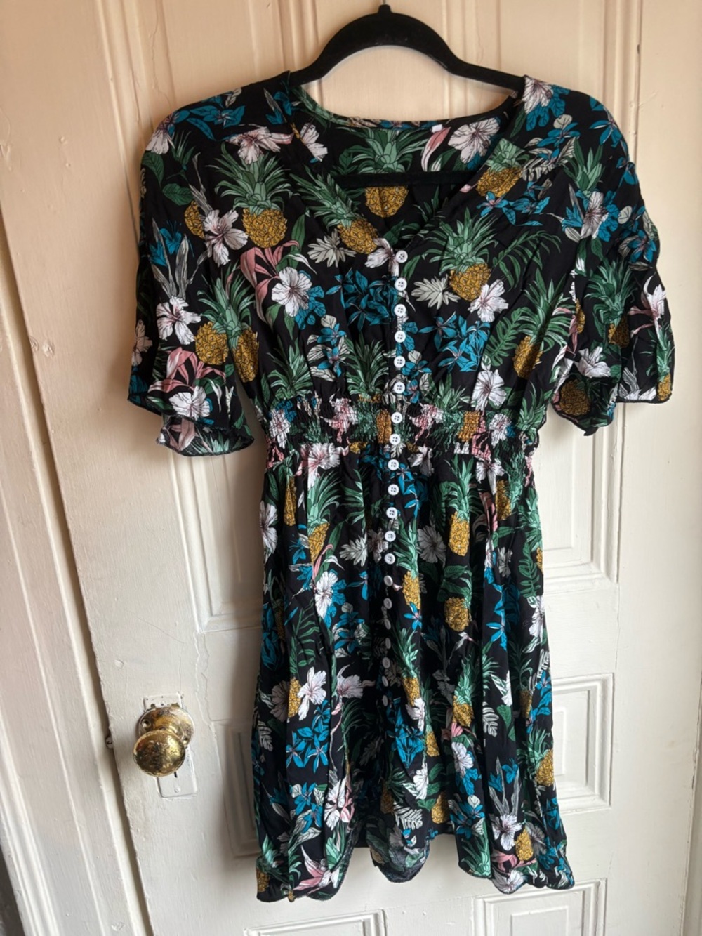 Button up dress
